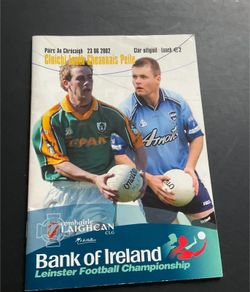 Meath V Dublin Leinster football 2002 Official GAA programme