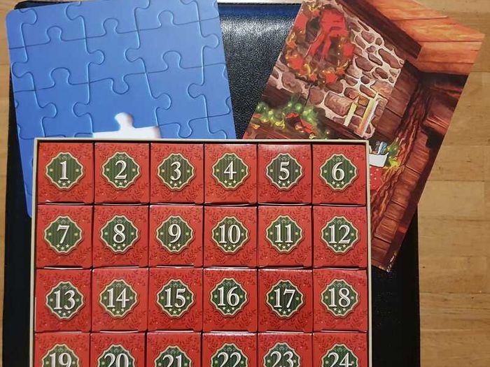 Advent Calendar Christmas 1000 Piece Puzzle