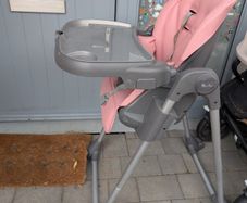 silver cross chair