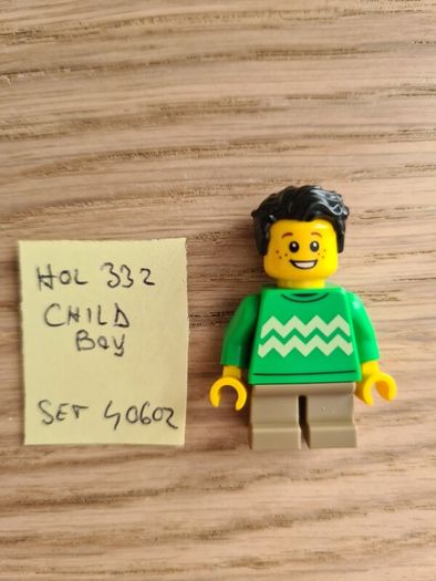 lego hol332 child boy, set 40602