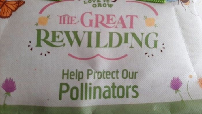 new lunchbag help protect our pollinators