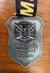Kilkenny Medieval Marathon Medal