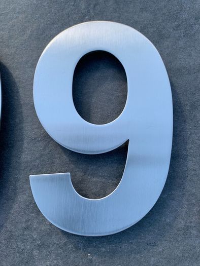 House Numbers 0 - 9