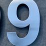 House numbers 0 - 9 Image 3