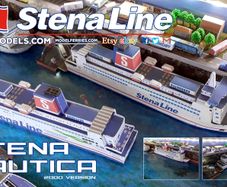 Card Model Ferry Kits (Over 300 to choose from)