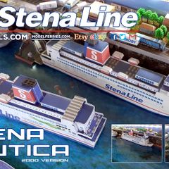 Card Model Ferry Kits (Over 300 to choose from)