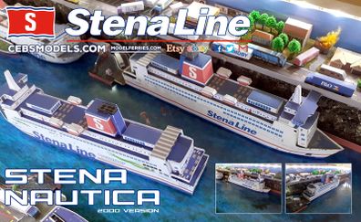 Card Model Ferry Kits (Over 300 to choose from)