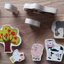 wooden farm characters Image 2