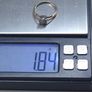 Vintage 9ct Gold Diamond Engagement Ring Size 51/52 Image 7