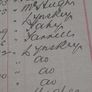 1915 hand written ledger Image 10
