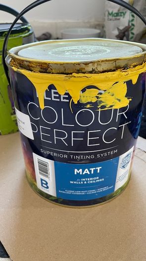 Green Red Yellow Paint