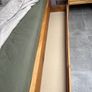 Super King Bed Frame from Oak with storage Image 4