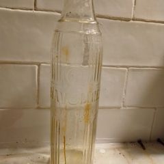3 Vintage Caltex Havoline Motor Oil Glass Bottles