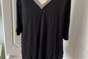 BNWT Black Short Sleeve Top, size 14