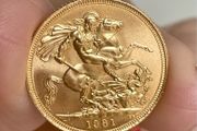 gold sovereign coin