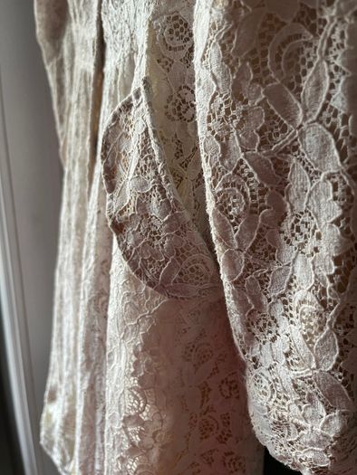 KLING ivory lace coat dress Size 3  8/10