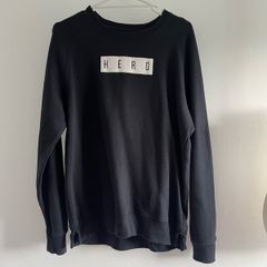 Black Printed Sweatshirt