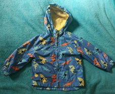 9-12 month Boys Shark Rain Coat