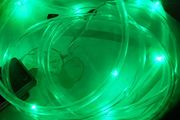 LED bike lights green