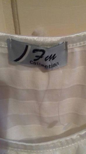 Ivory layered top