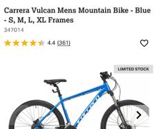 NEW Mountain Bike Carrera Vulcan