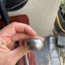 Matt nickel grey knobs and handles for cupboards or doors Image 3