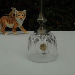 Italain lead crystal bell