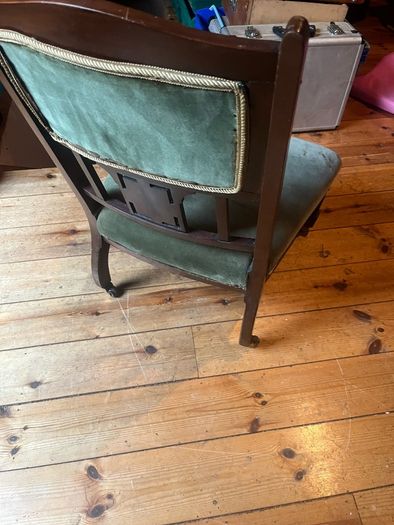 Victorian nursing chair