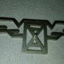 Longines Watch Company Logo Medallion, Emblem, Display NOS 4in Wings Image 3
