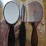 Vintage Mirror Comb and Brush set Image 2