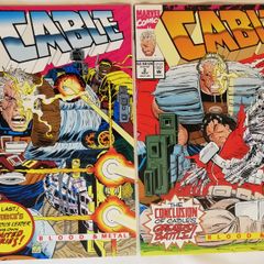 Cable: Blood and Metal #1 and 2 Complete Mini Series Set (1992)
