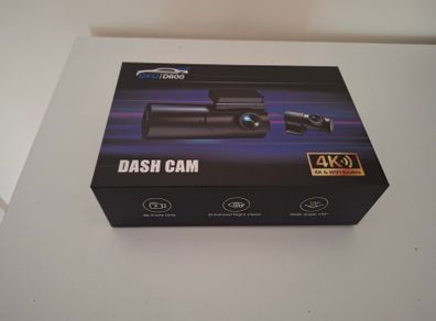 GKUD600 Front + Rear dashcam brand new unused