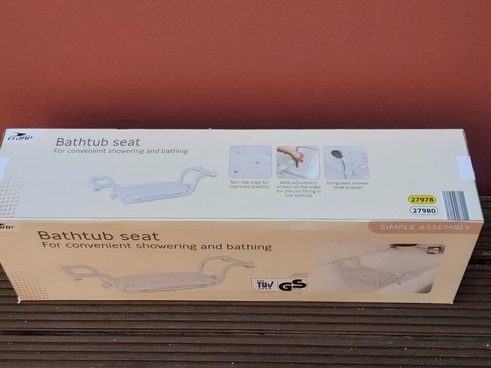 NEW Unopened CRANE Adult Bathing Suspended Seat