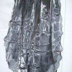 Debut Silver Grey Organza Coverup