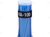 main image for ad Disposable Micro Brushes Eyelash Micro Applicator Microblading Mascara Wands - L - Light Blue