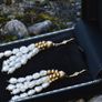 Vintage 1940s Pearl Drop Earrings - 14ct Gold Image 8
