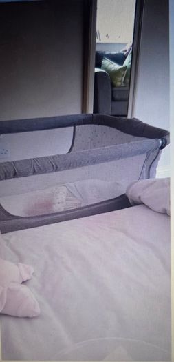 BUNDLE  Stokke pram, next to me cot and Nuna leaf grow  (excellent condition)