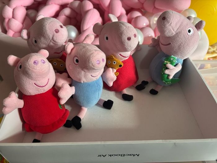 Peppa Pig TY plush toys bundle
