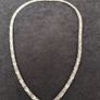 925  Sterling Silver V Necklace Elegance Image 3