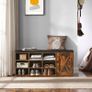 New Shoe Storage Bench + Cupboard - FREE P&P Image 2