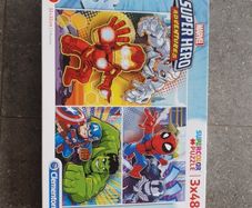 Super hero jigsaw 3x48