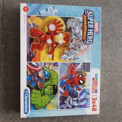 Super hero jigsaw 3x48
