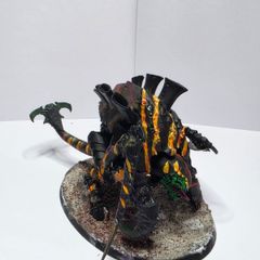 Warhammer 40k Tyranids old one eye and Carnifex