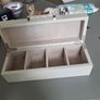 wooden box 4 compartments Image 2