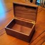 Handcrafted Keepsake Box - Black Walnut Image 4