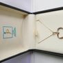 9ct Sold Gold  375 Heart pendant on 18" chain in original box Image 6