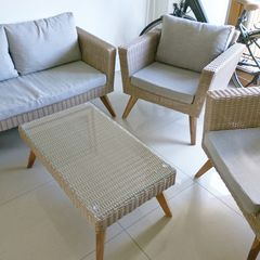 Garden Furniture Set Rattan