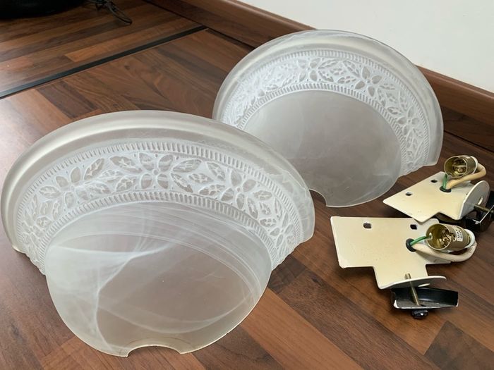 Wall Light Fittings x 2 Perfect Condition