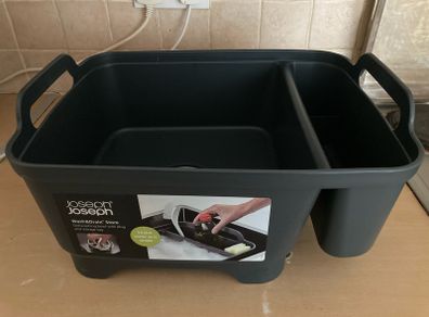 NEW Joseph Joseph Wash & Drain Washing-up Bowl with Storage Bay