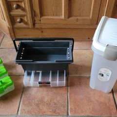 Free Tool Kit Storage, Large Storage Container and 3 Small Storage Containers